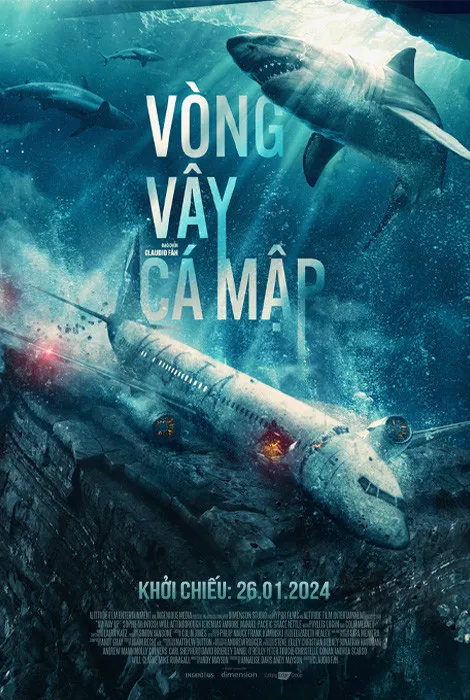 Phim Vòng Vây Cá Mập - No Way Up (2024)