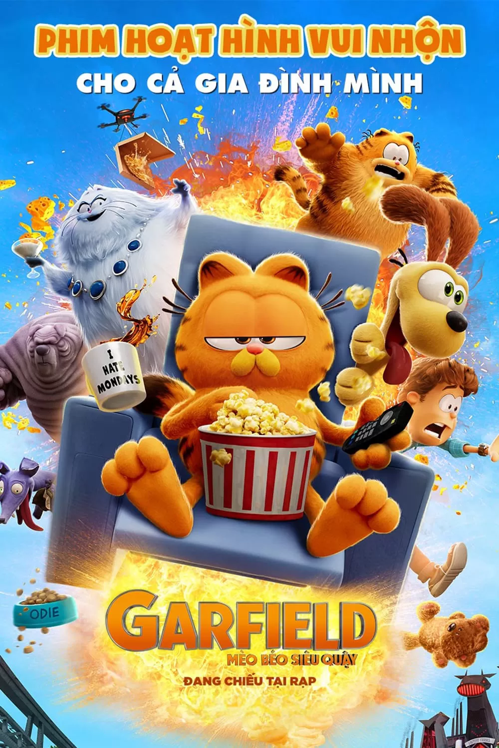 Phim Garfield - Mèo Béo Siêu Quậy - The Garfield Movie (2024)