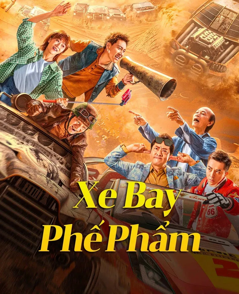 Phim Xe Bay Phế Phẩm - Junk Flying Car (2024)